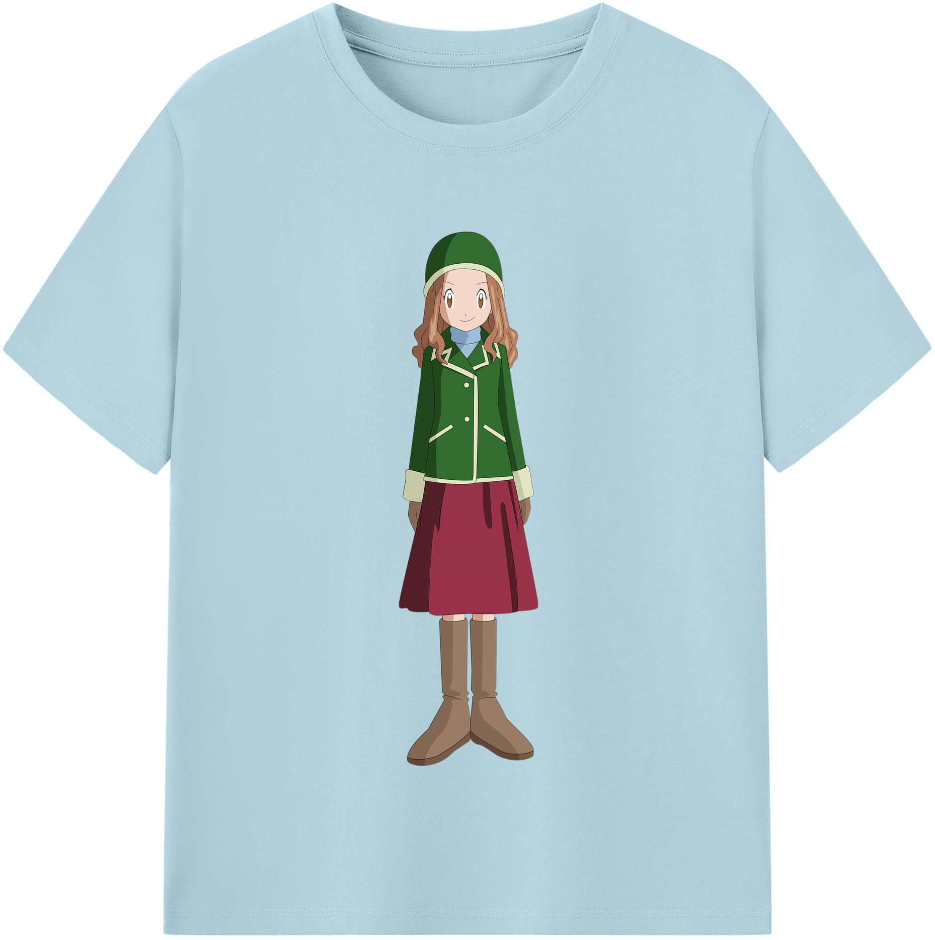 （画像用） Digimon デジタルモンスター/デジモン 綿100％半袖Tシャツ（フロントプリント）